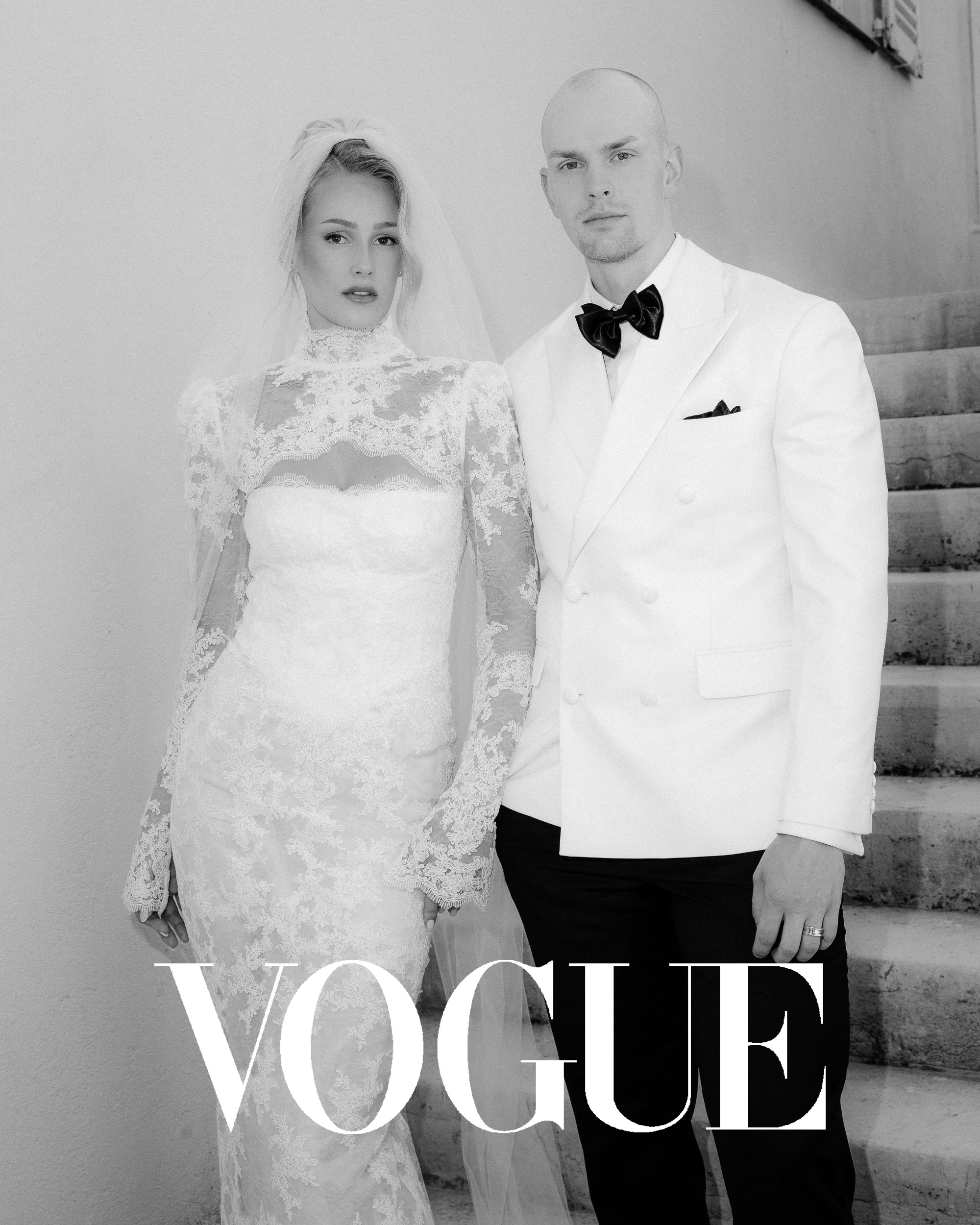 French Riviera wedding featured in Vogue