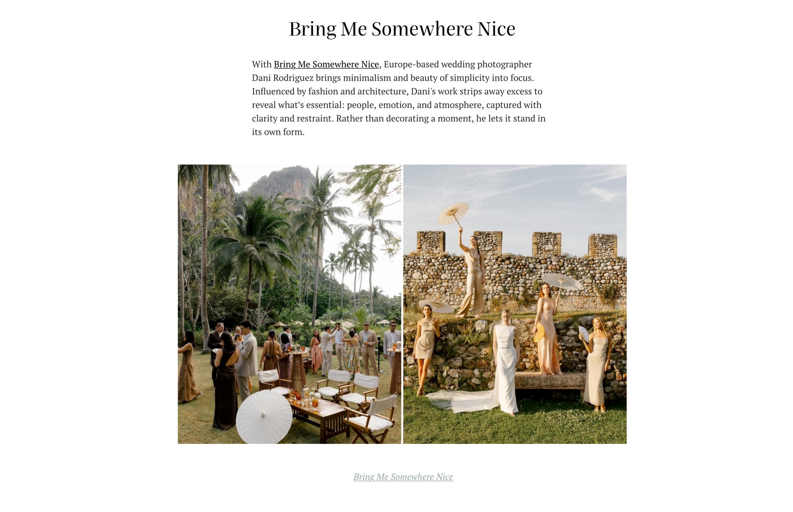 Best wedding photographers in the world
